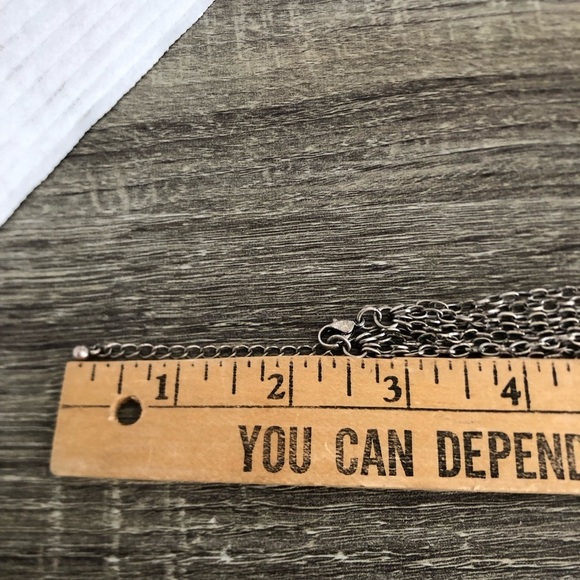 Multi-strand Silver and Pearl Necklace - Picture 6 of 10